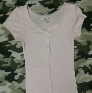 L.E.I. short sleeve henley